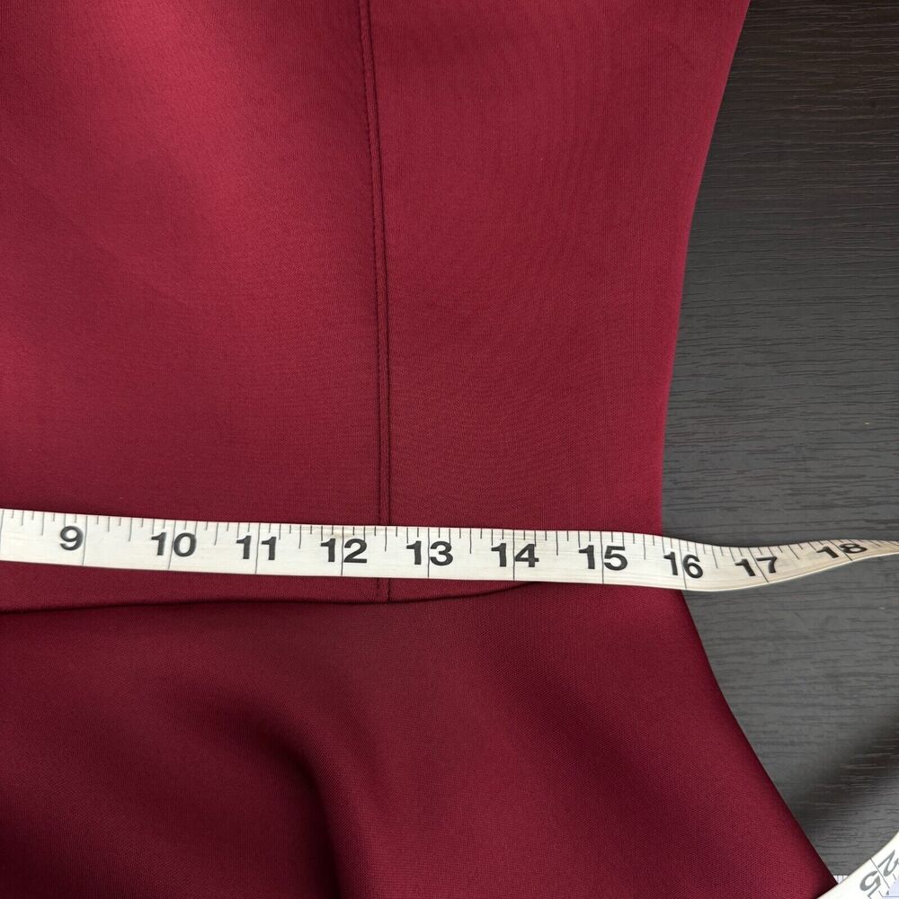 Elhoffer Dress Womens XL Galactic Commander Cosplay Costume Con Festival Maroon - Picture 13 of 14